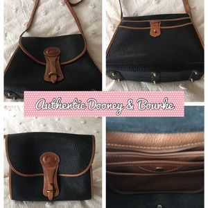 Dooney & Bourke Authentic Vintage Black/Tan Purse